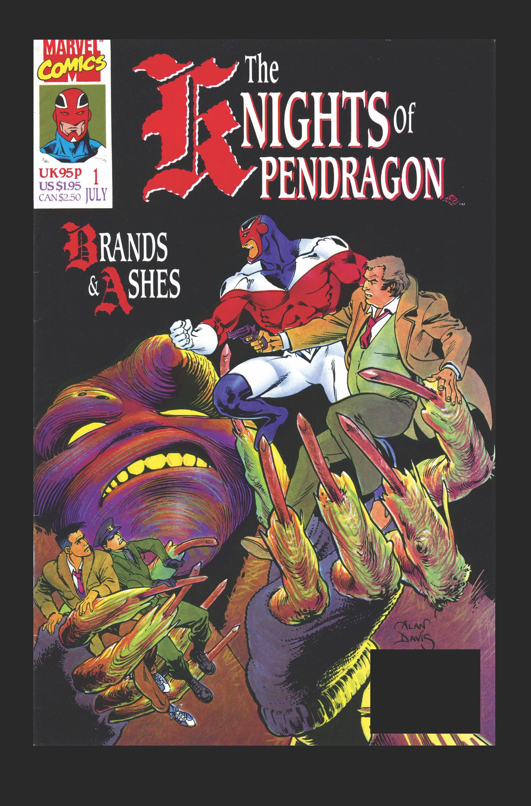 Knights of Pendragon Omnibus Hardcover Davis First Series Cover