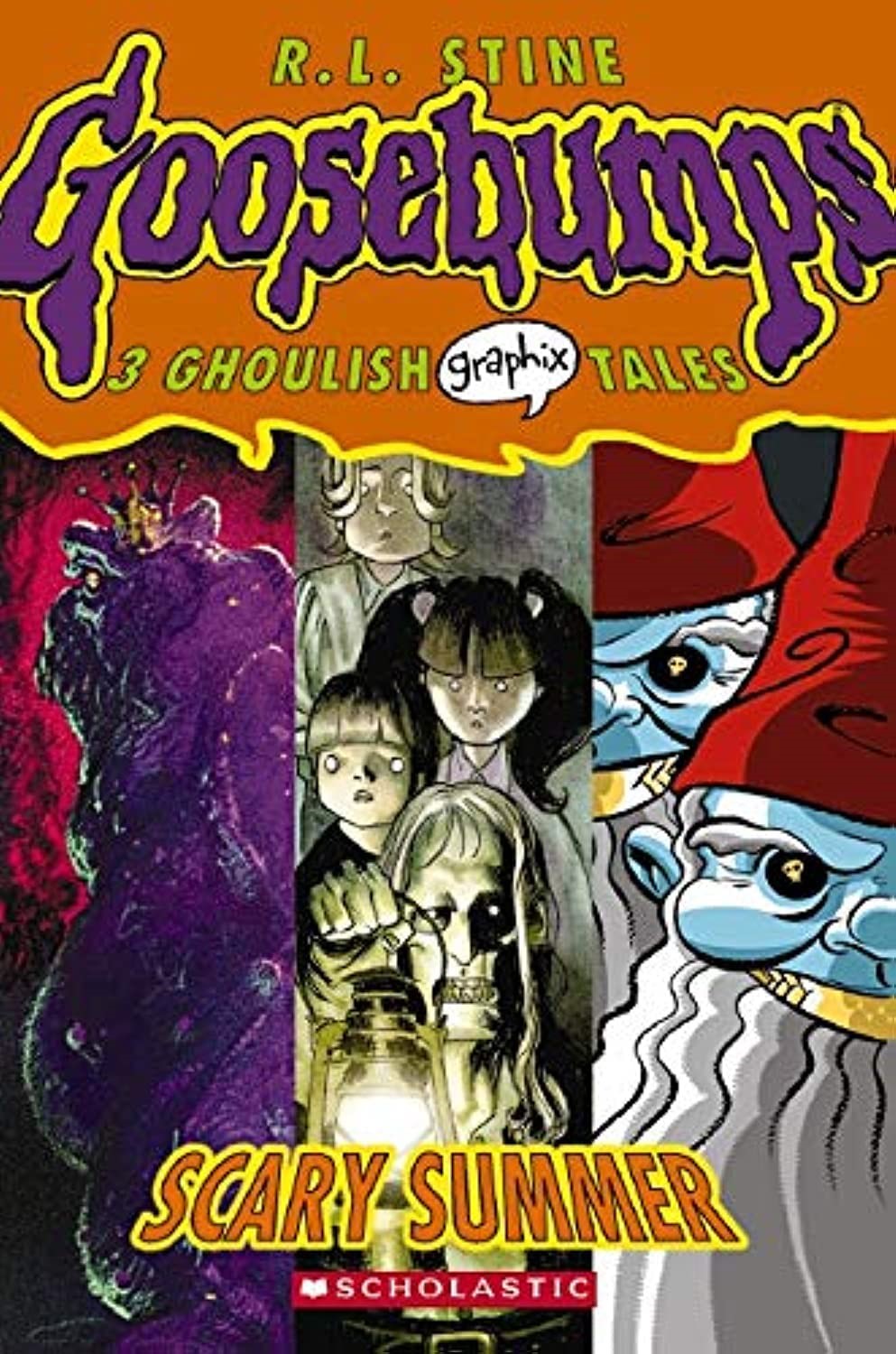 Goosebumps 3 Ghoulish Graphix Tales Volume 3: Scary Summer
