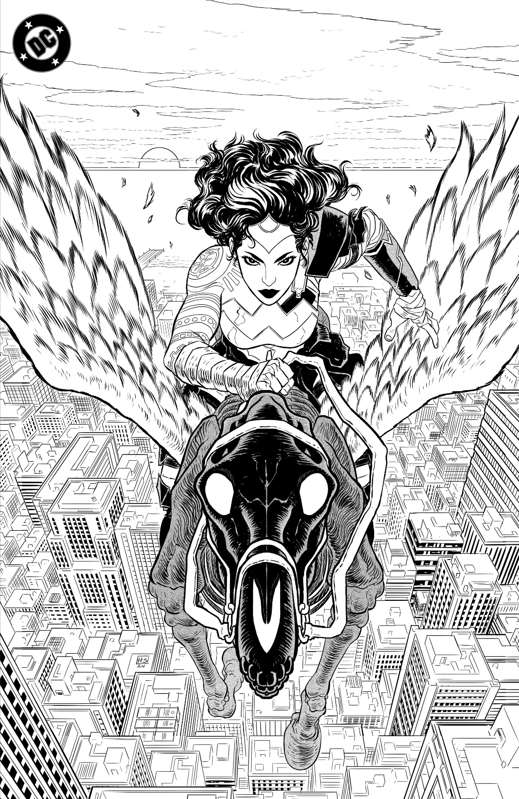 Absolute Wonder Woman Noir Edition #1 (One Shot) Cover C Hayden Sherman Foil Variant