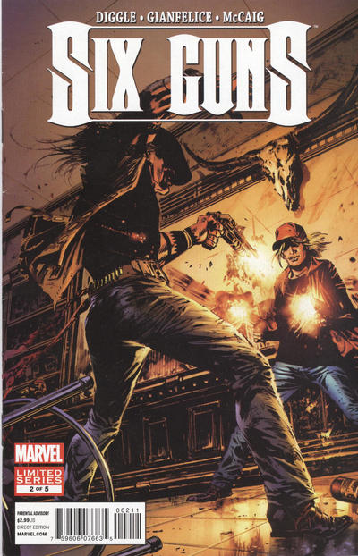 Six Guns #2-Very Fine (7.5 – 9)