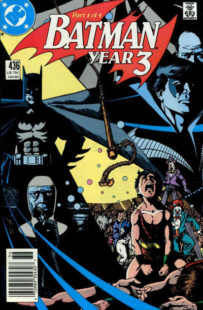 Batman #436 [Newsstand]-Very Fine (7.5 – 9)