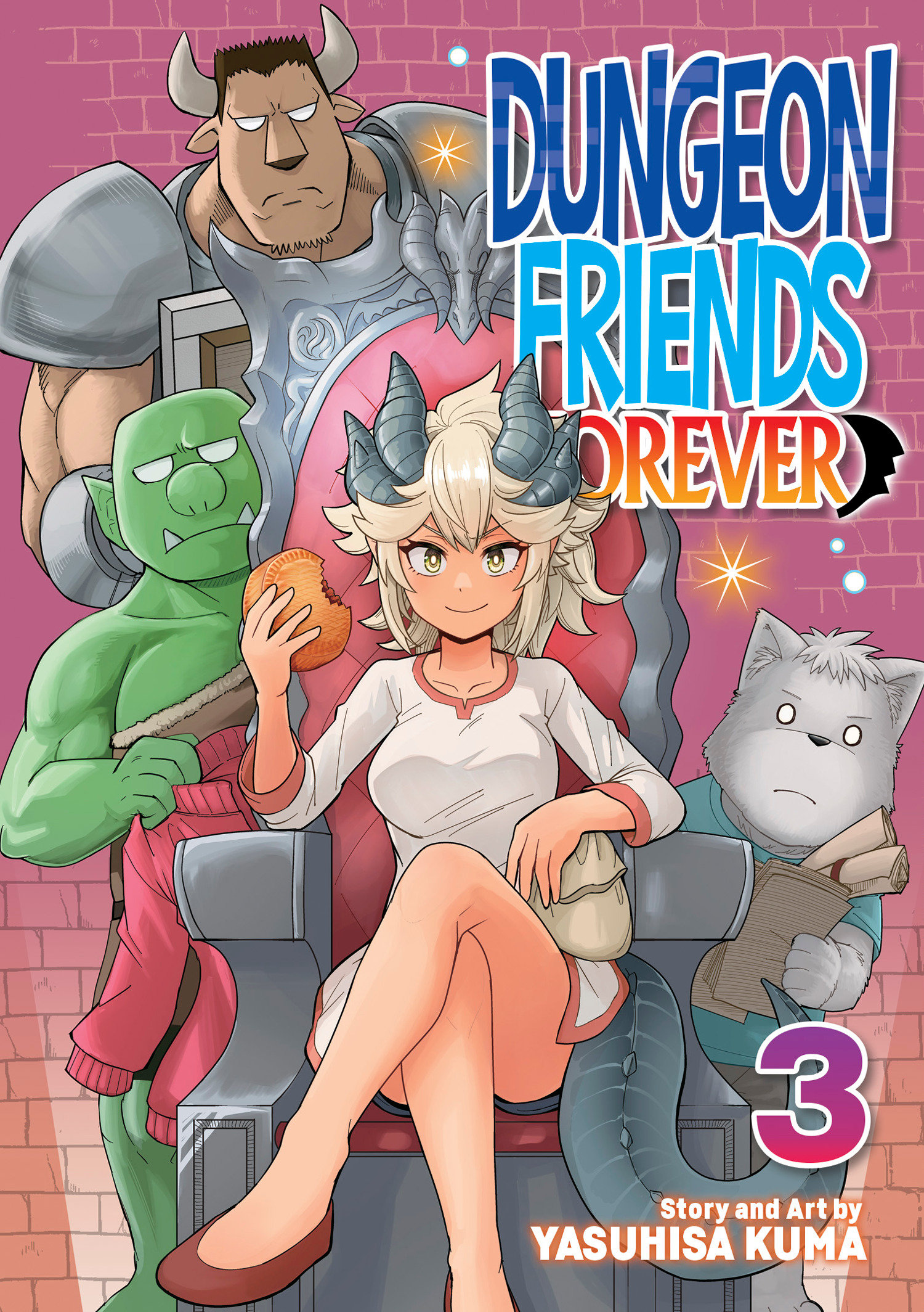 Dungeon Friends Forever Manga Volume 3