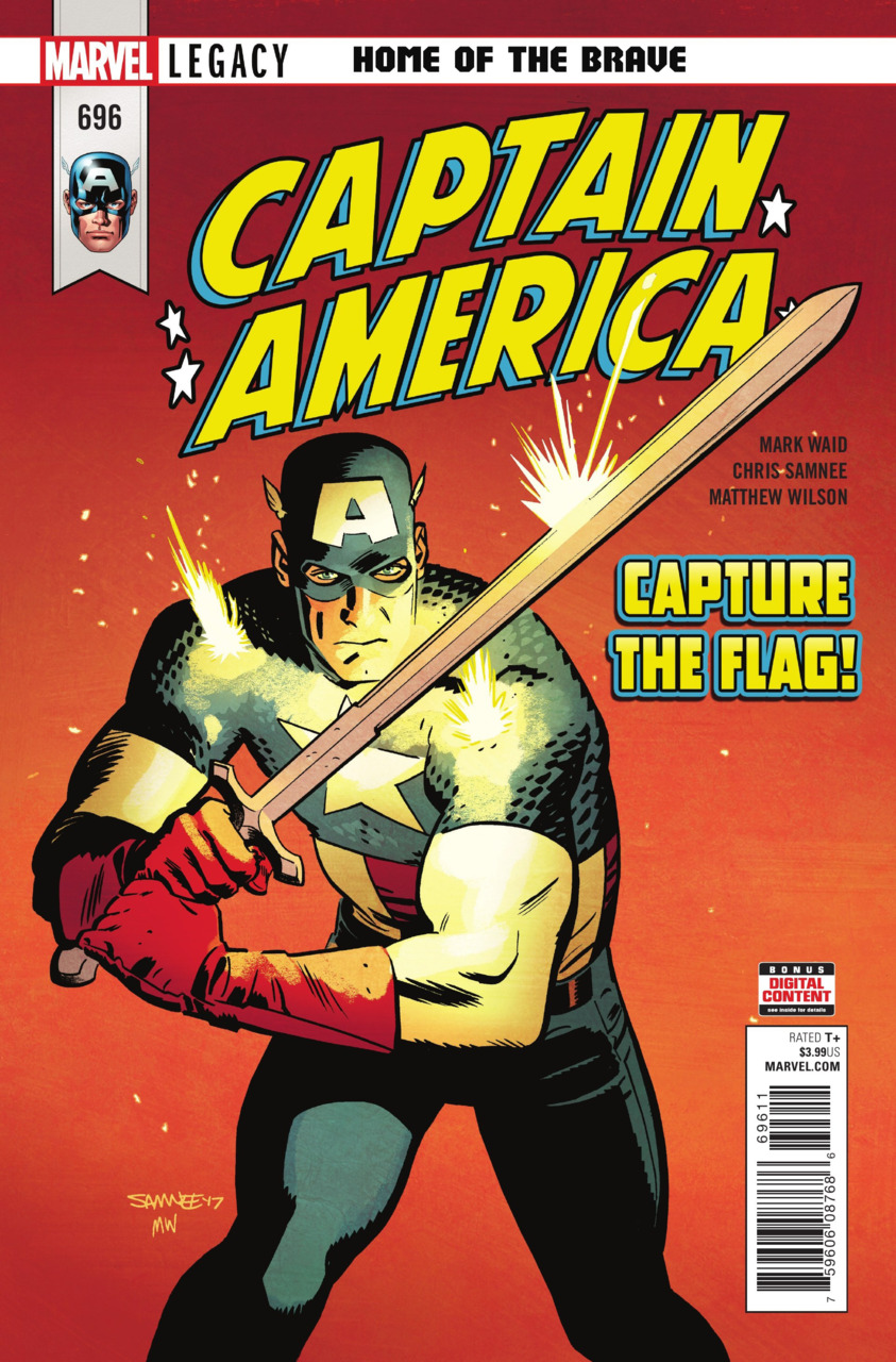 Captain America #696 Legacy (2018)