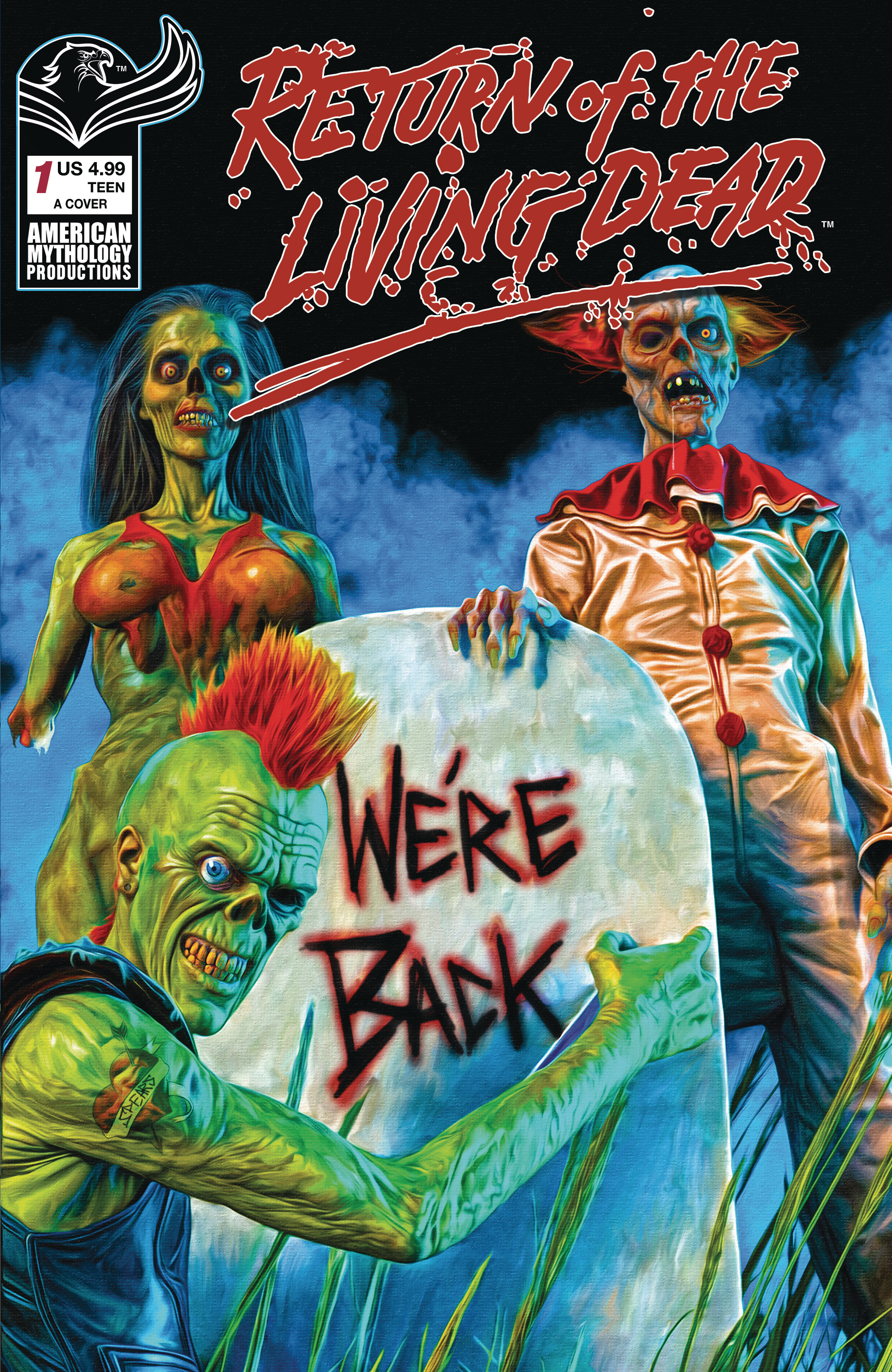 Return of the Living Dead #1 Cover A Spears Painted