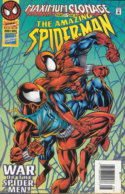 The Amazing Spider-Man #404 [Newsstand]-Very Fine