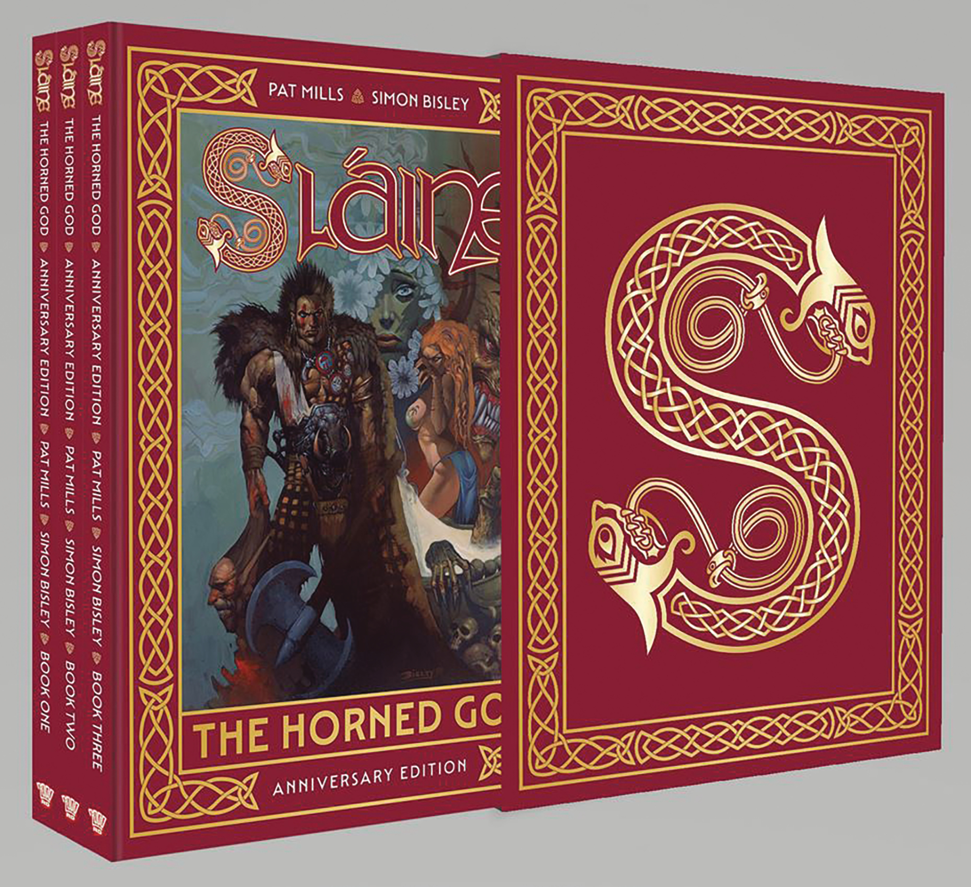 Slaine Horned God Annv Editionition Px Slipcase Hardcover Edition