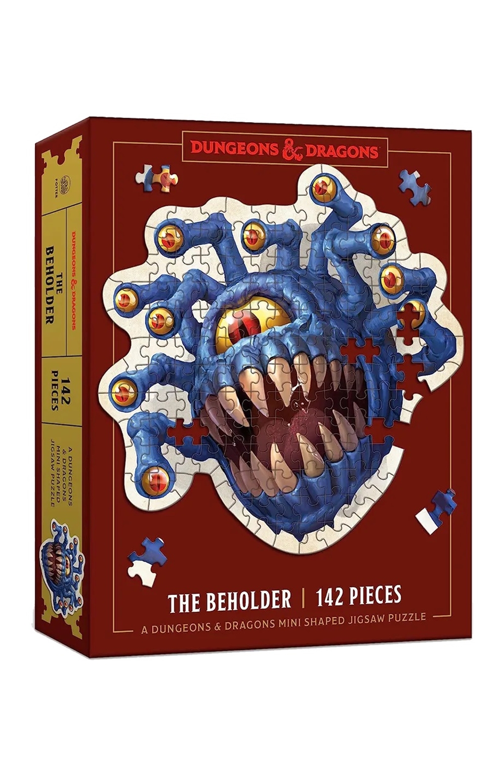 Dungeons & Dragons: Mini Shaped Jigsaw Puzzle: The Beholder Edition