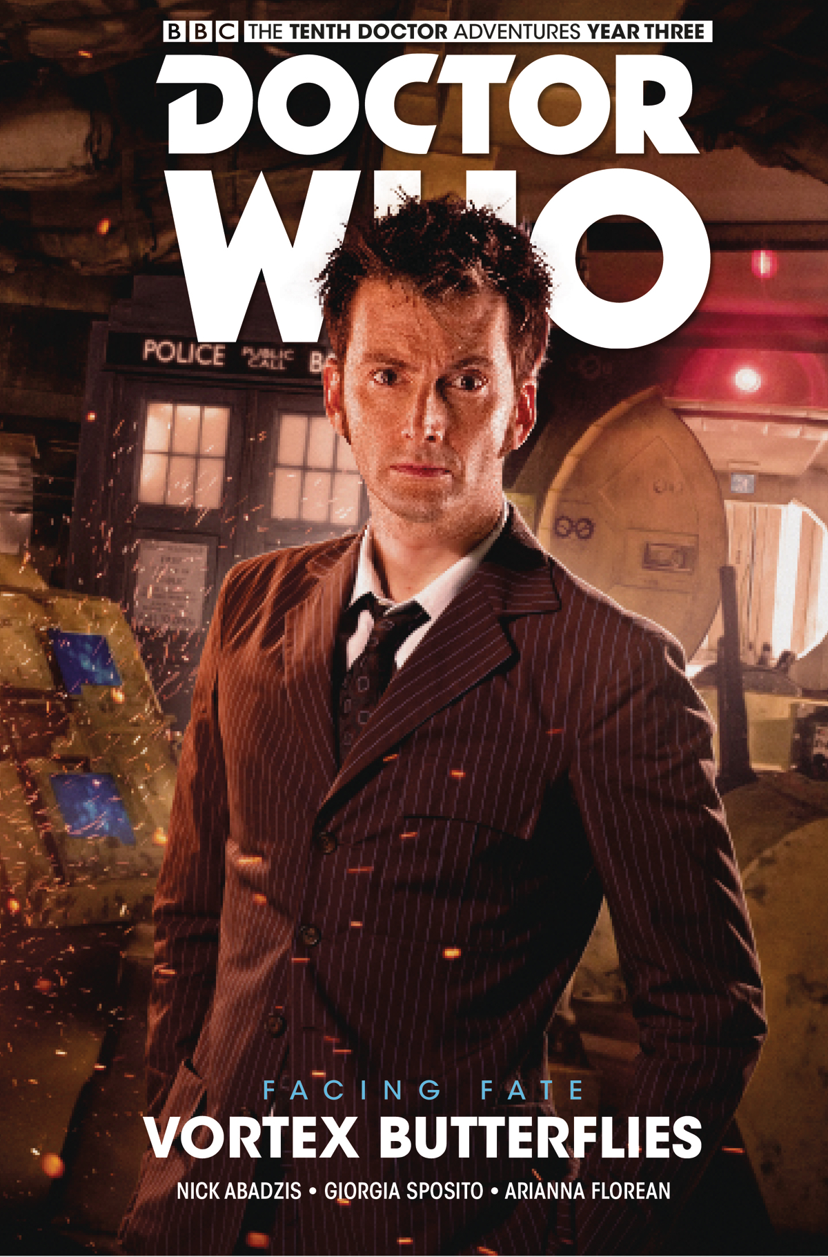 Doctor Who 10th Doctor Facing Fate Hardcover Graphic Novel Volume 2 Vortex Butterflies