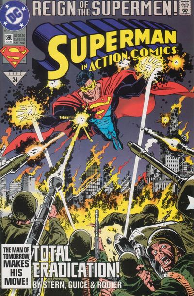 Action Comics #690 [Direct]-Near Mint (9.2 - 9.8)