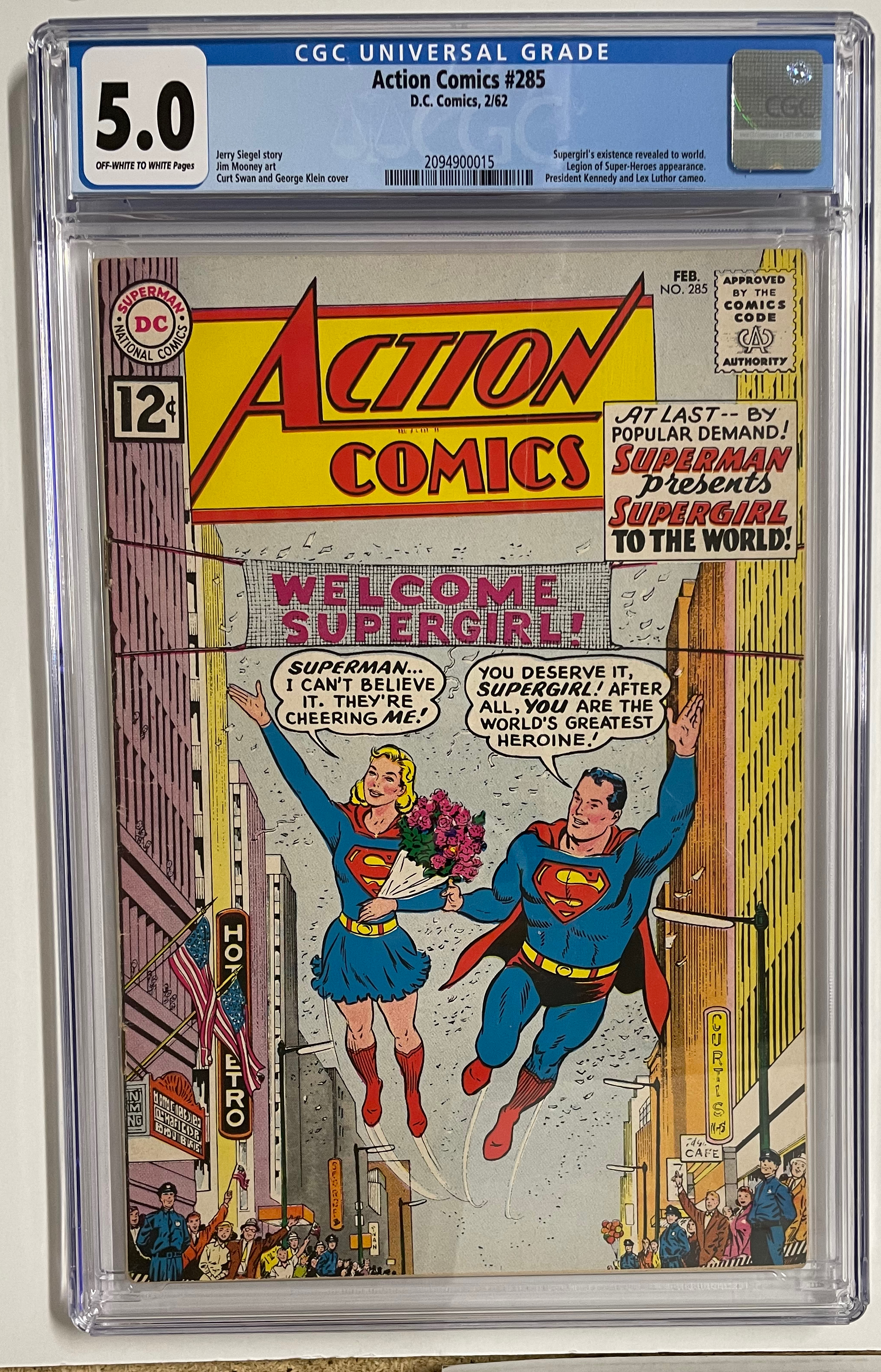 Action Comics #285 CGC 5.0