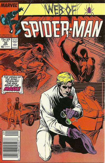 Web of Spider-Man #30 [Newsstand] - Fn+