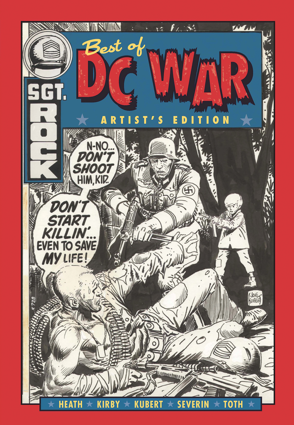 Best of DC War Artists Edition Hardcover
