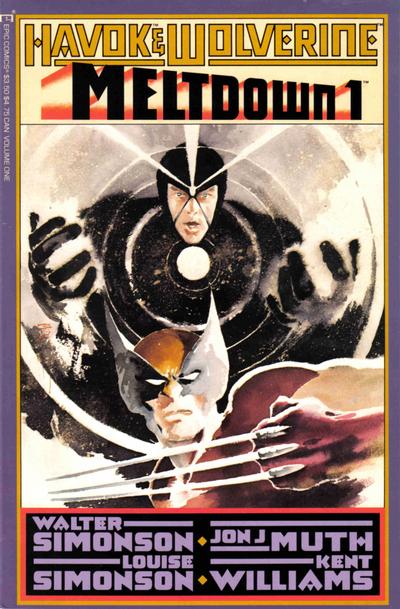 Havok & Wolverine - Meltdown #1-Very Fine (7.5 – 9)