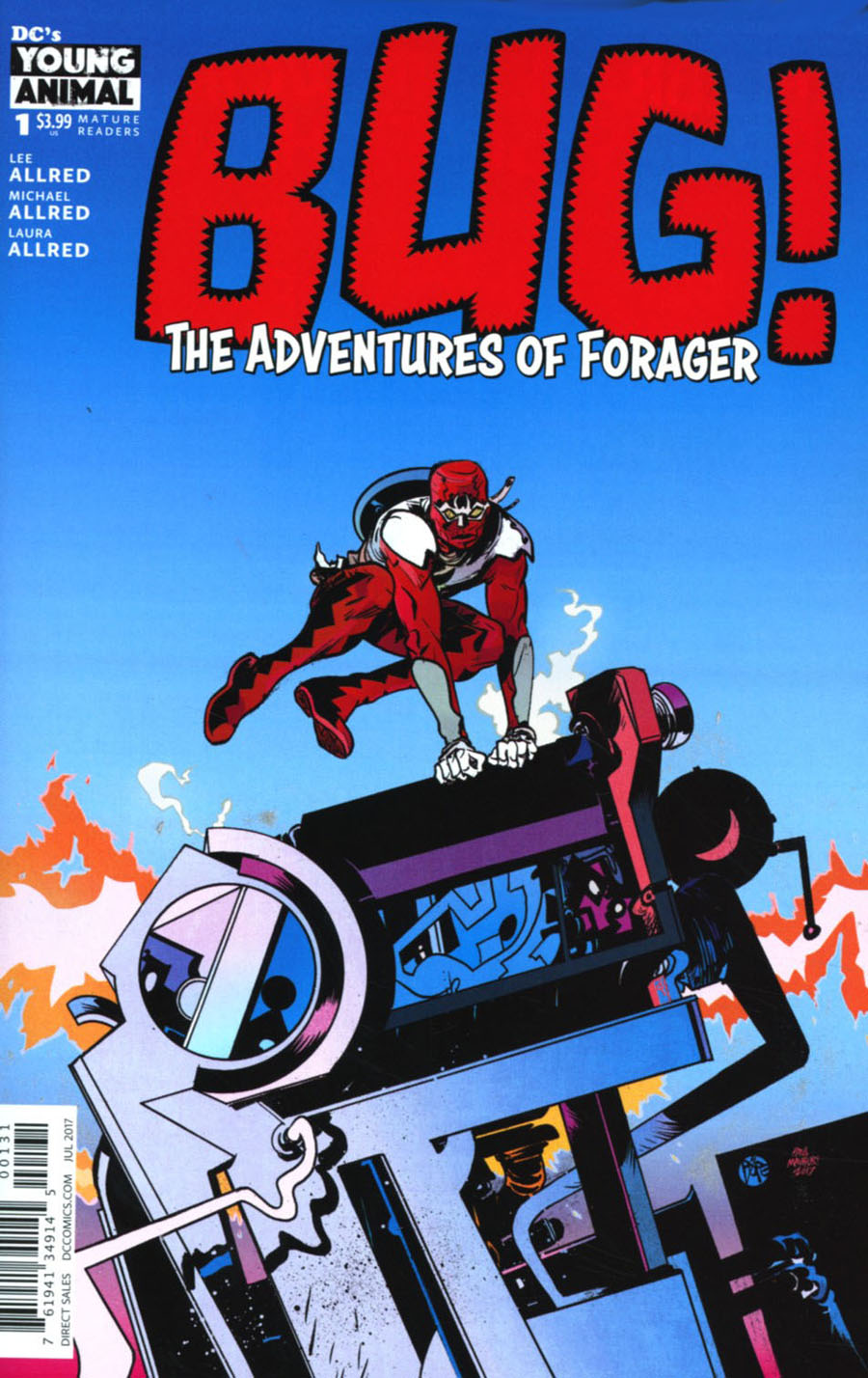 Bug The Adventures of Forager #1 Pope Variant Edition