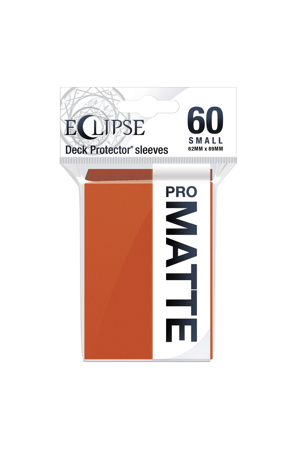 Ultra Pro Eclipse Matte Small Pumpkin Orange Sleeves (60)	