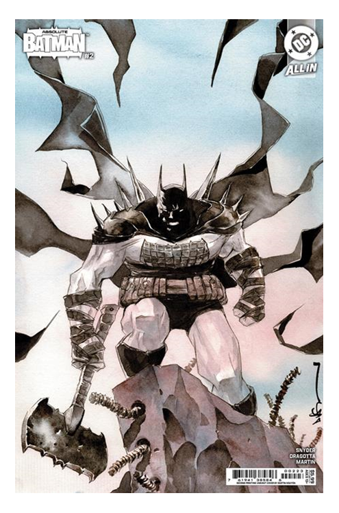 Absolute Batman #2 Second Printing Cover B Dustin Nguyen Card Stock Variant