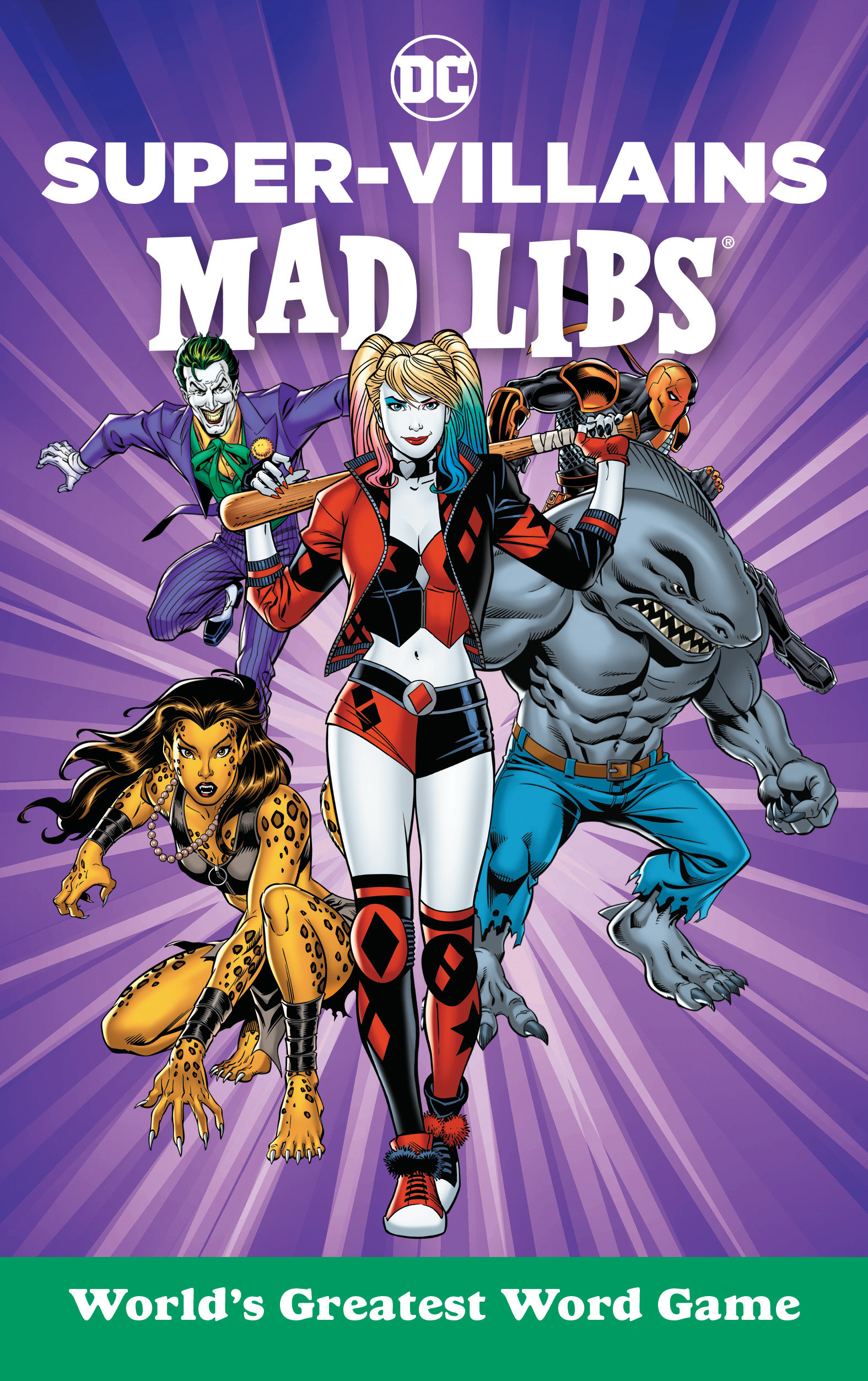 Mad Libs Books Volume 10 DC Super-Villains Mad Libs