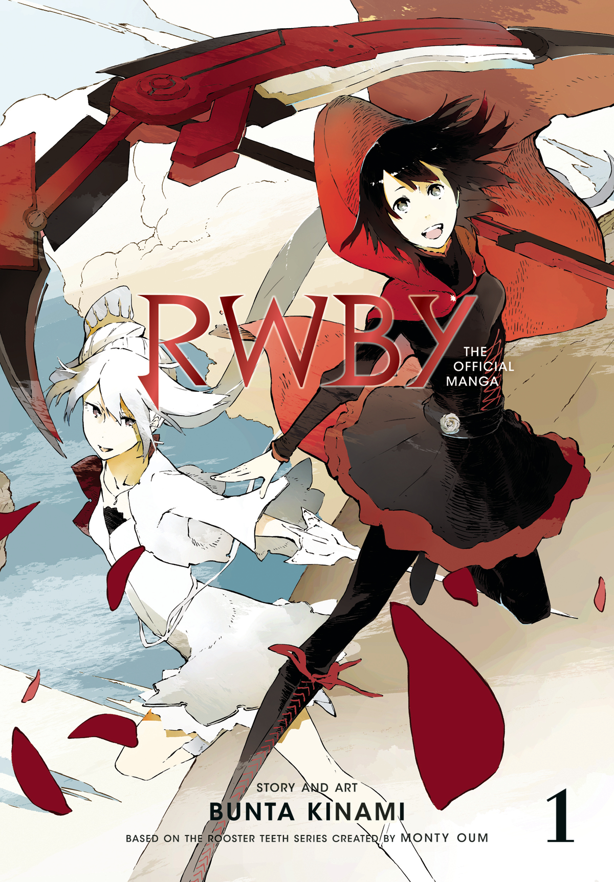 RWBY Official Manga Manga Volume 1 Beacon Arc