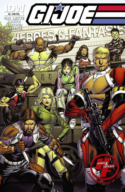 G.I. Joe #5 [Cover Rea Heroes & Fantasies]-Very Fine