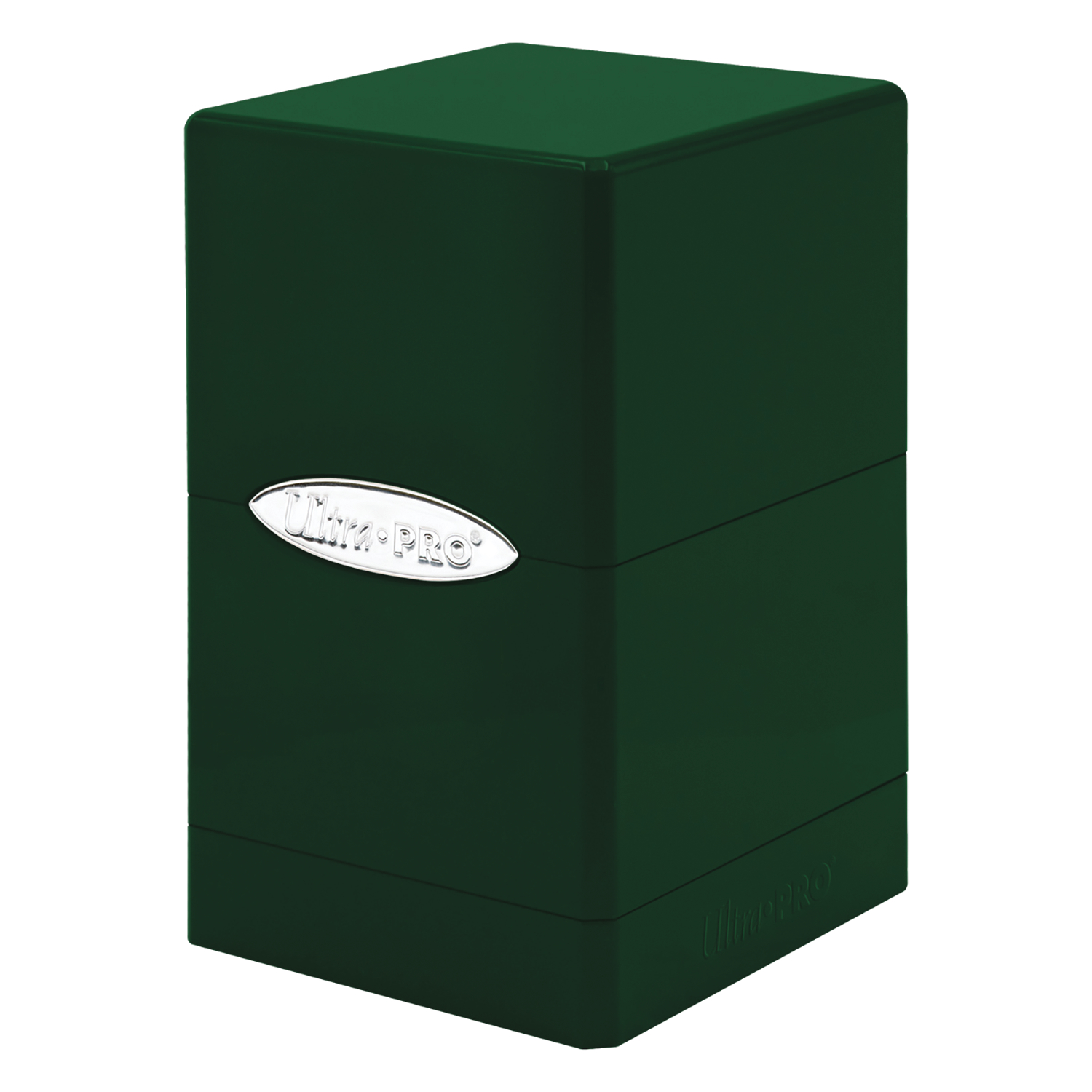 Ultra Pro Satin Tower Deck Box: Hi-Gloss Emerald Green