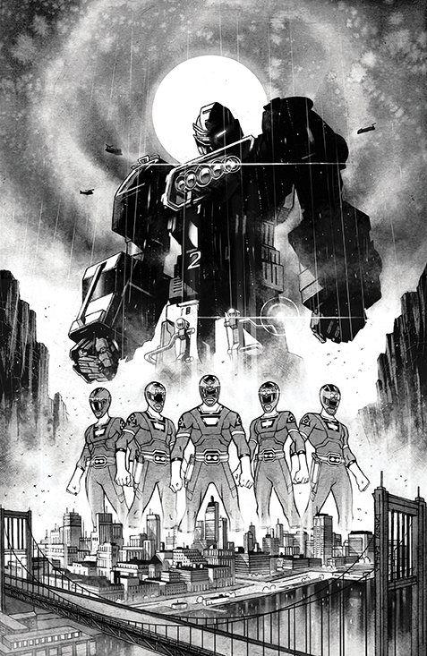 Power Rangers Prime #3 Cover F 1 for 15 Incentive Earls