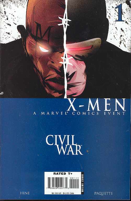 Civil War X-Men #1 (2006)