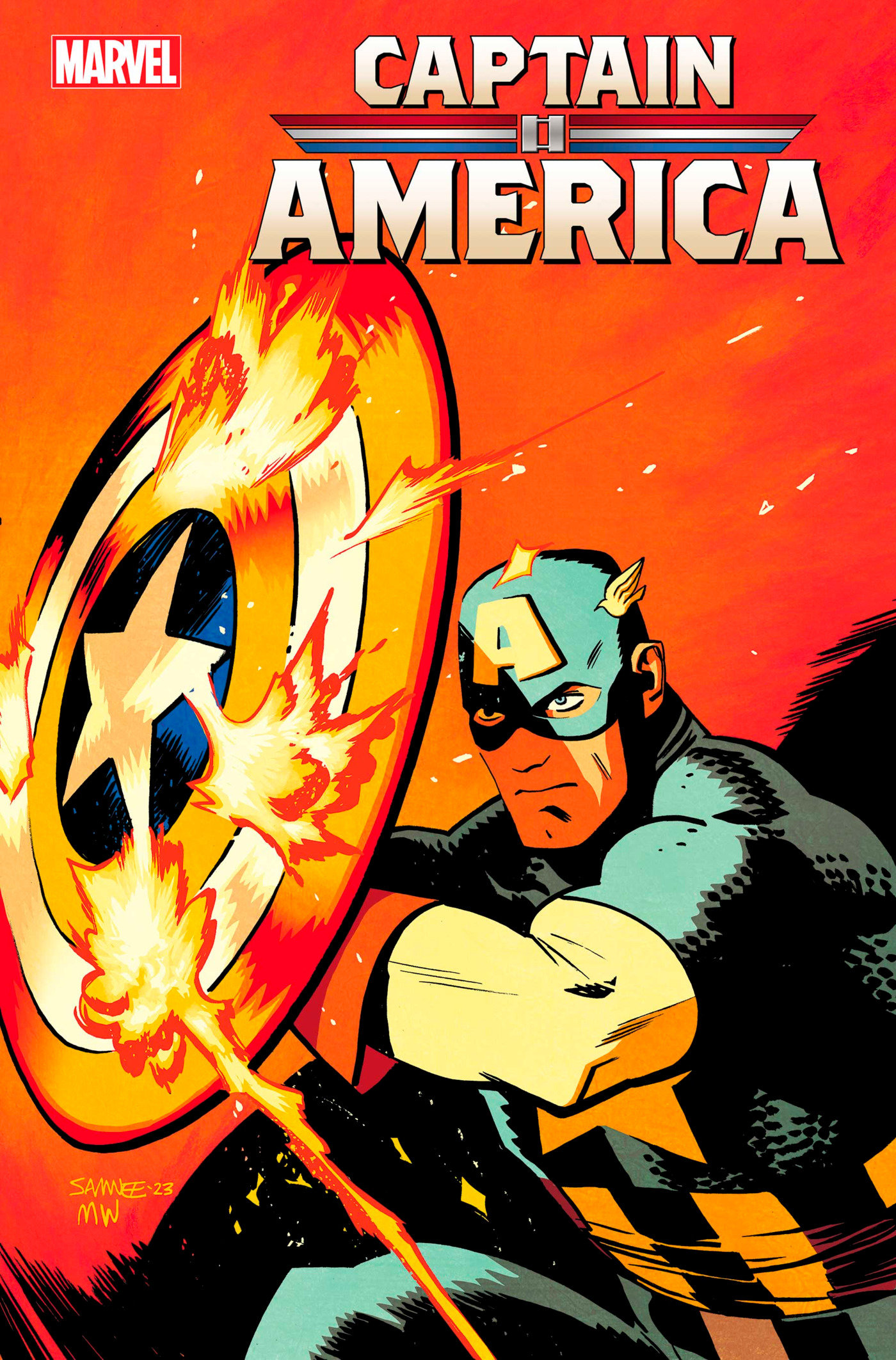 Captain America #2 Chris Samnee Variant 1 for 25 Incentive