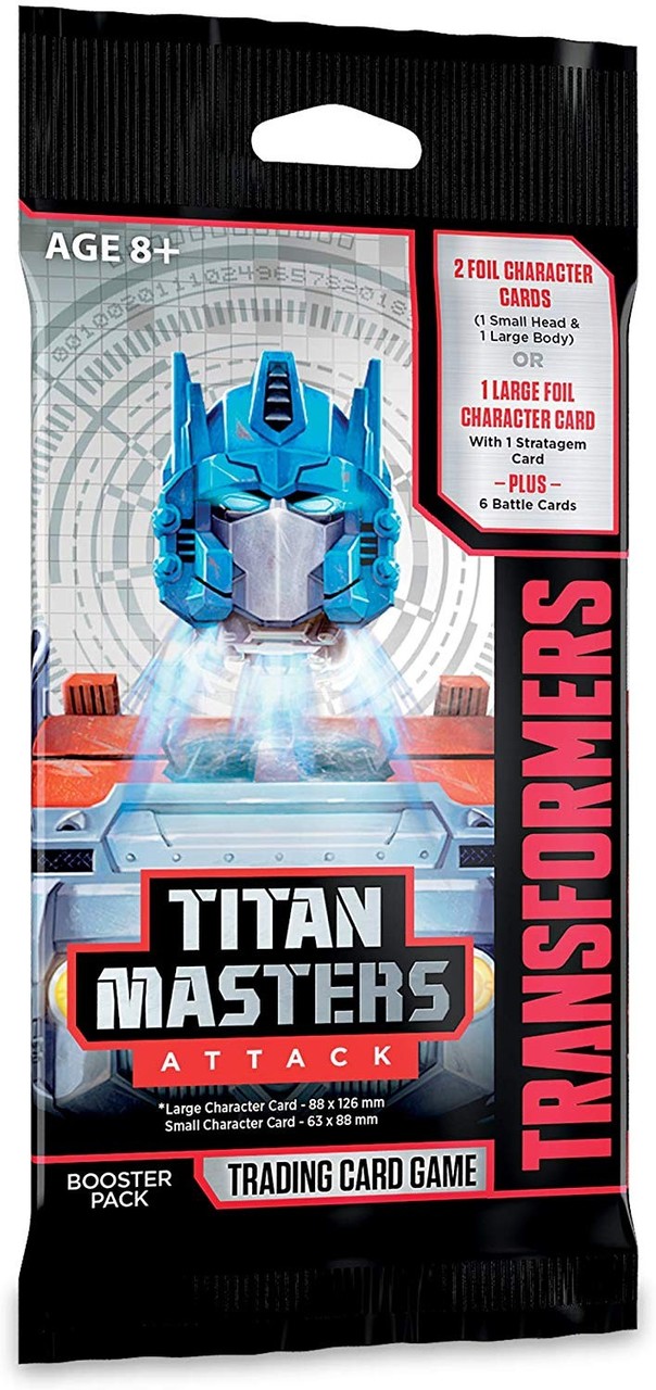 Transformers TCG Titan Masters Attack Booster Pack