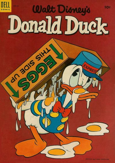 Walt Disney's Donald Duck #34-Very Good (3.5 – 5)