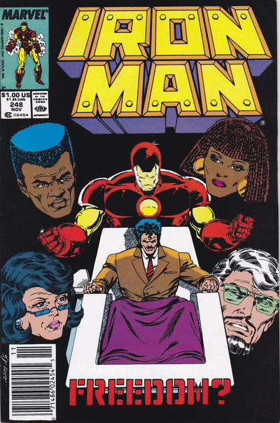 Iron Man #248 [Newsstand]-Fine (5.5 – 7)
