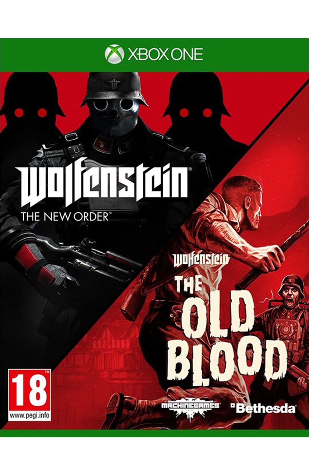 Xbox One Xb1 Wolfenstein The New Order And The Old Blood