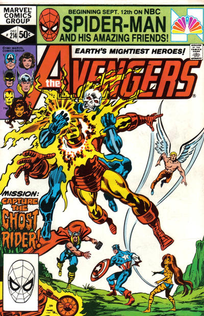 The Avengers #214 [Direct]-Good (1.8 – 3)