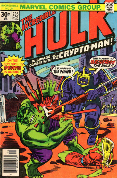 The Incredible Hulk #205-Fine