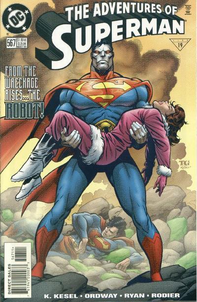 Adventures of Superman #567 [Direct Sales]-Very Fine (7.5 – 9)