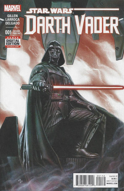 Darth Vader #1 [Second Printing Variant - Adi Granov]-Near Mint (9.2 - 9.8) 