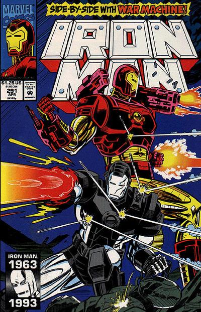 Iron Man #291 [Direct] - Fn/Vf 7.0