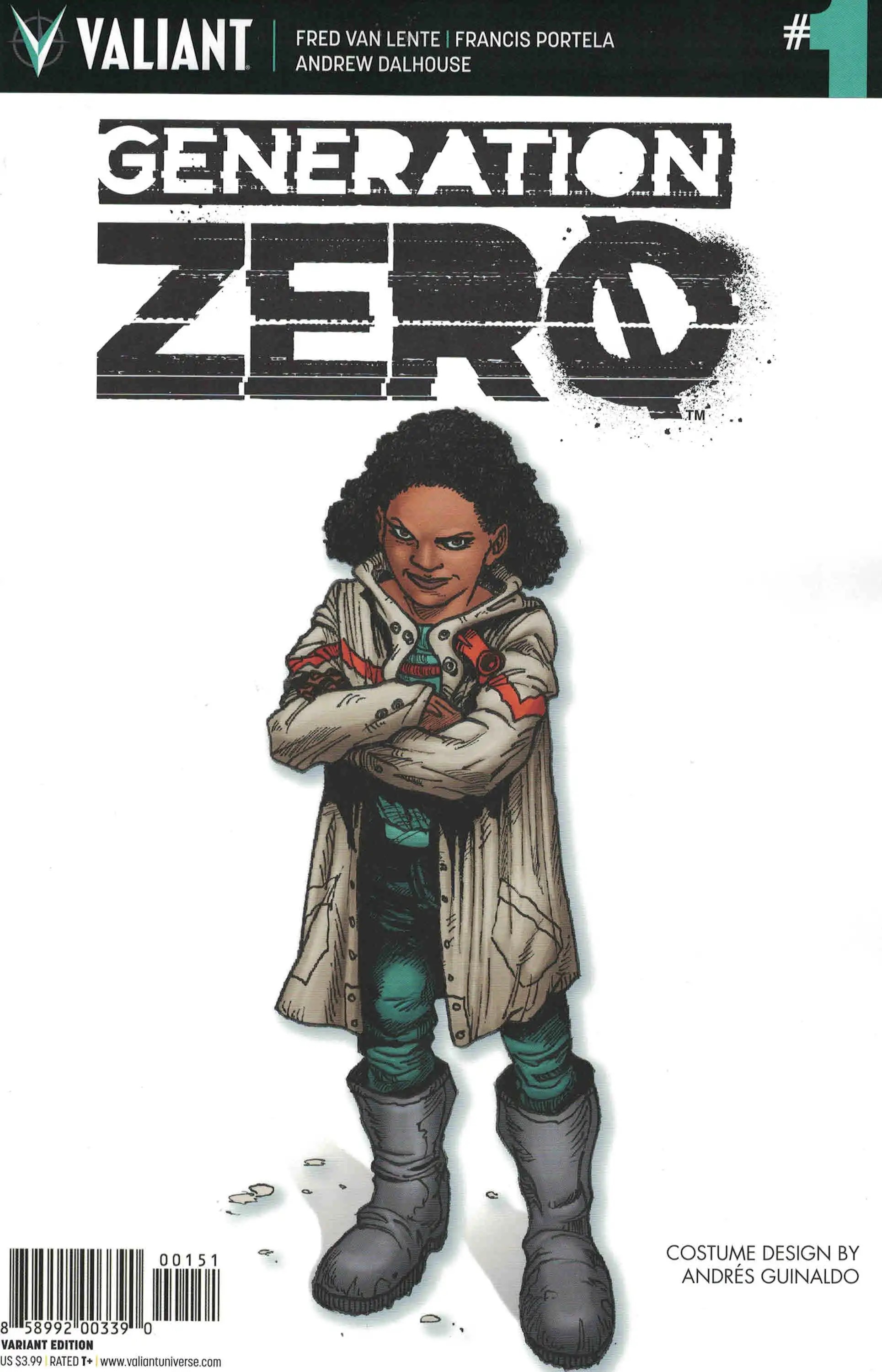 Generation Zero #1 Cover E 1 for 10 Incentive Char Design Guinaldo