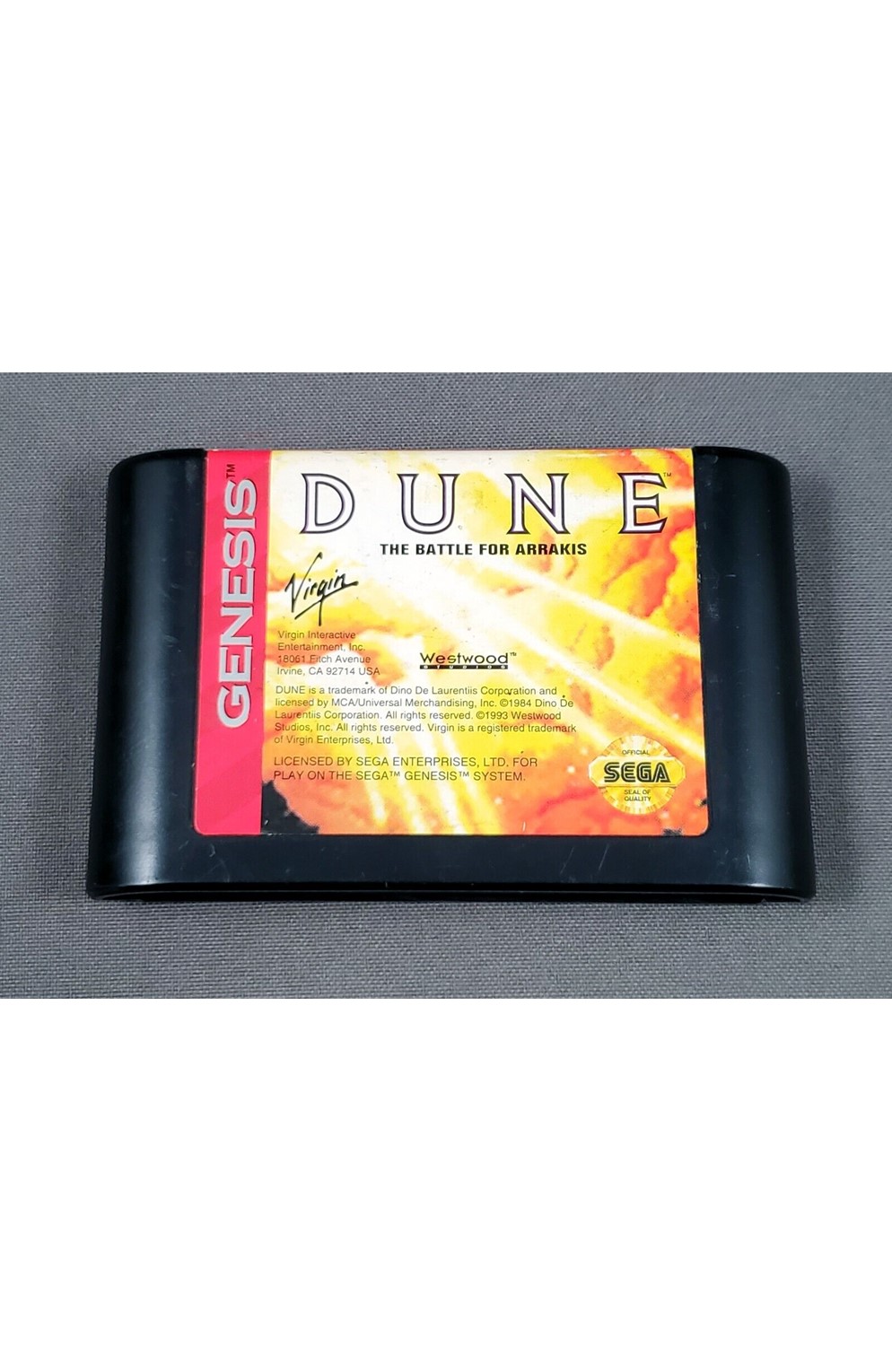 Sega Genesis Dune Battle For Arrakis 