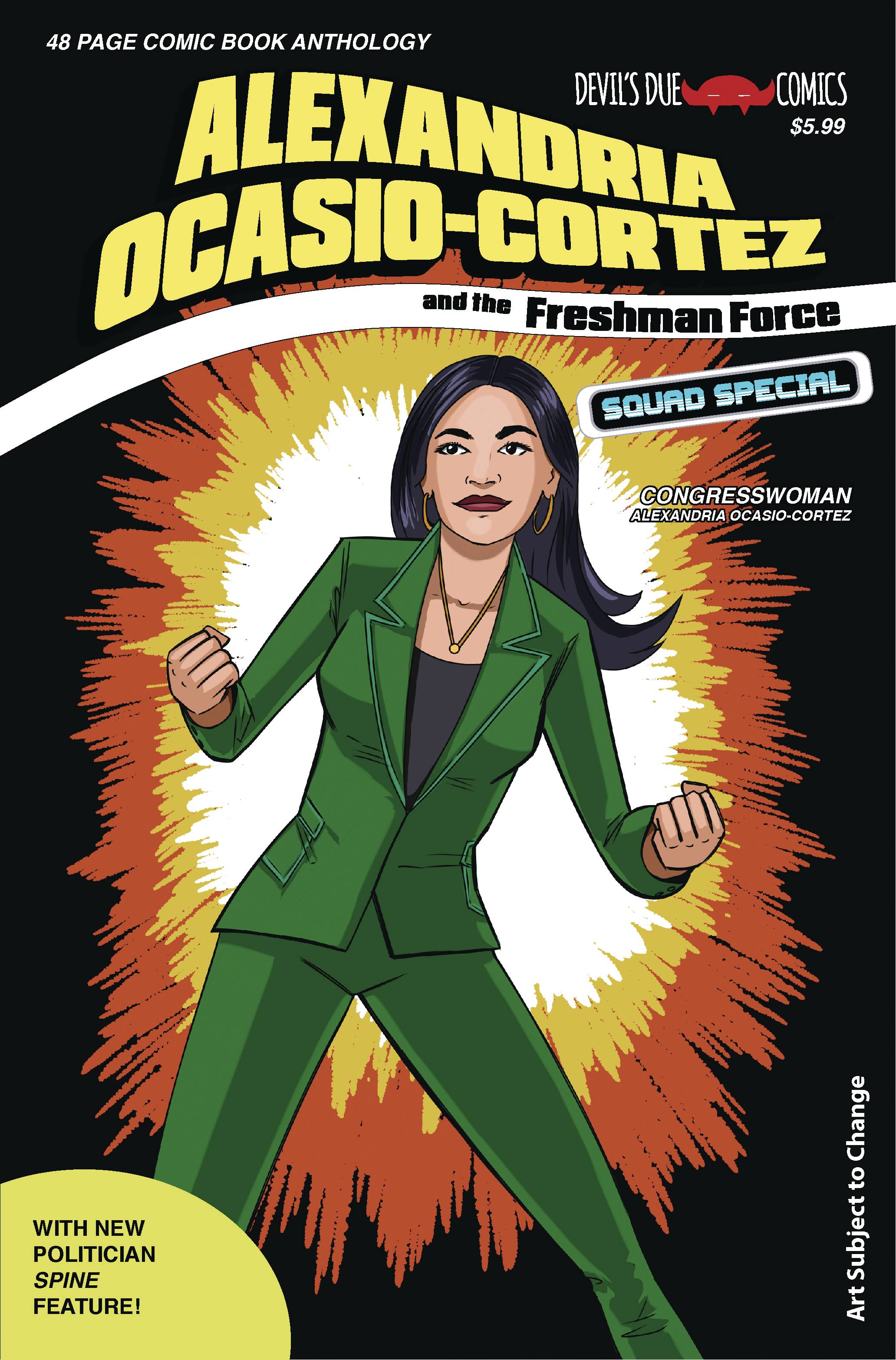 Alexandria Ocasio-Cortez & the Freshman Force Squad Special #1 Cover B