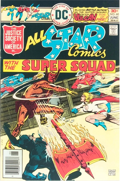 All-Star Comics Volume 1 #60 Newsstand Edition