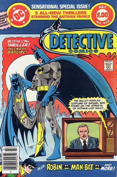 Detective Comics #492 - Vg 4.0