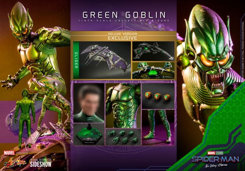 Green Goblin - Smnwh (Deluxe Version) Sixth Scale Figure By Hot Toys 