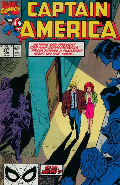 Captain America #371 [Direct] - Vf- 7.5