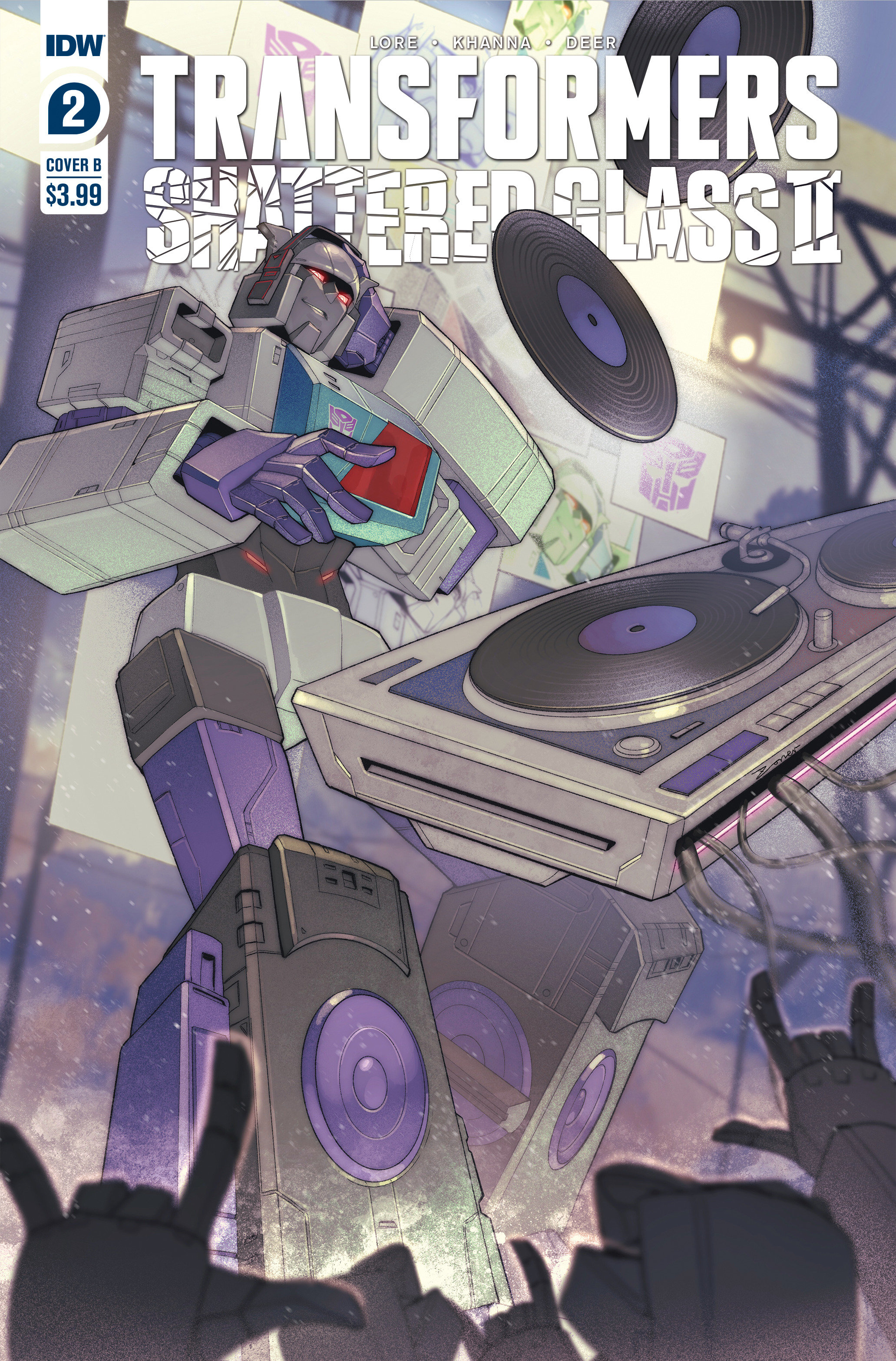 Transformers Shattered Glass II #2 Cover B Hemu