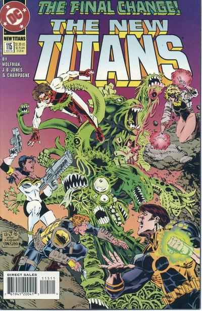 The New Titans #115 [Direct Sales]-Near Mint (9.2 - 9.8)