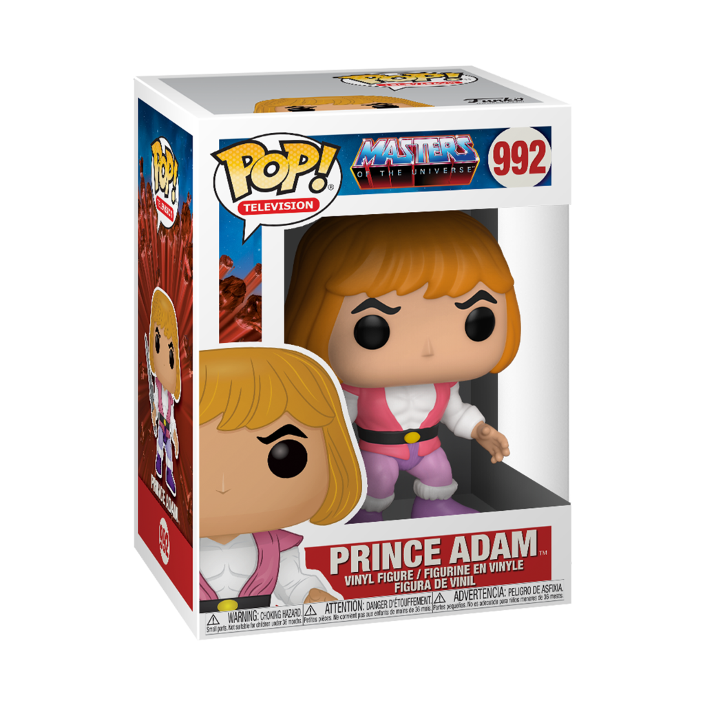 Pop Animation Motu Prince Adam Vinyl Figure