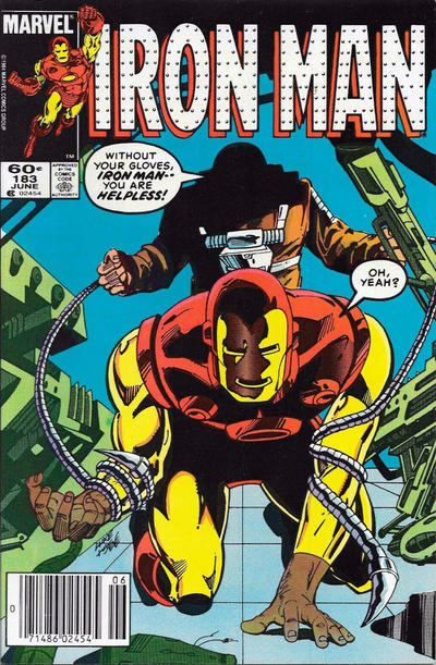 Iron Man #183 [Newsstand]-Fair (1.0 - 1.5)