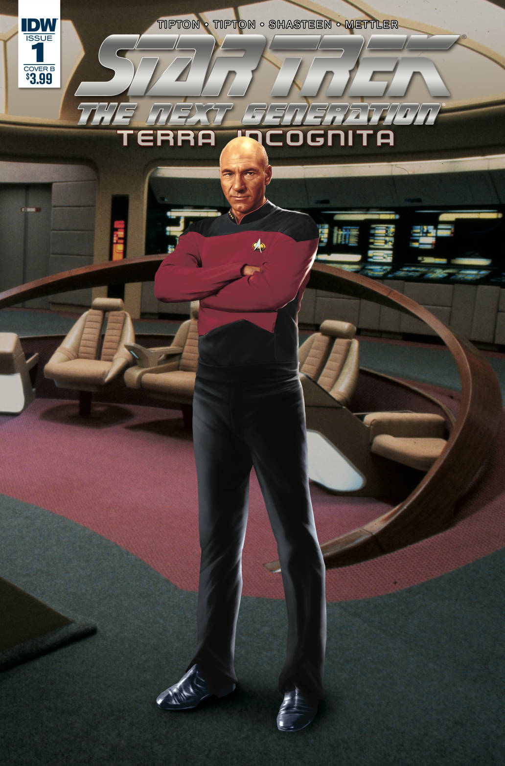 Star Trek Tng Terra Incognita #1 Cover B Photo