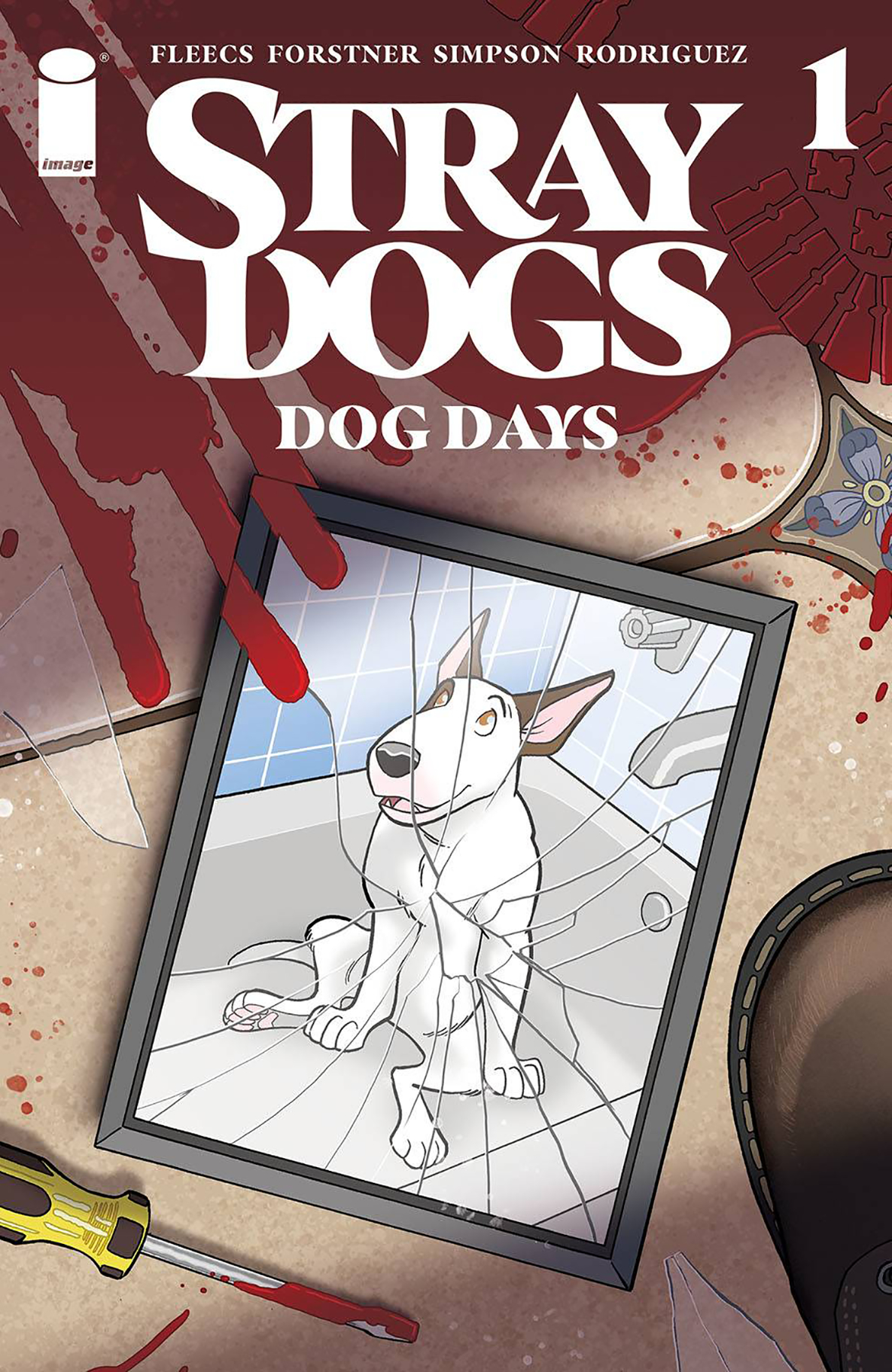 Dynamic Forces Stray Dogs Dog Days #1 Cover A Fleecs Signed