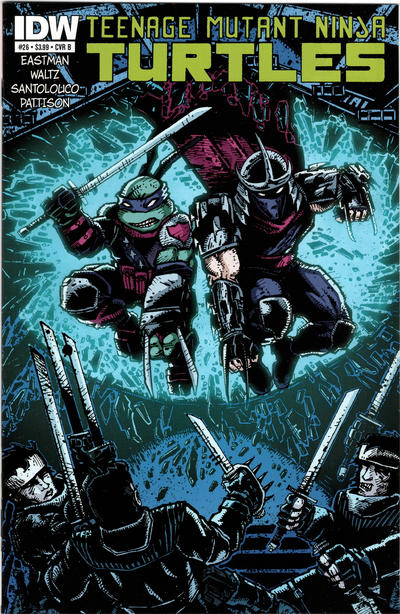 Teenage Mutant Ninja Turtles #26 [Cover B - Kevin Eastman Variant]-Very Fine